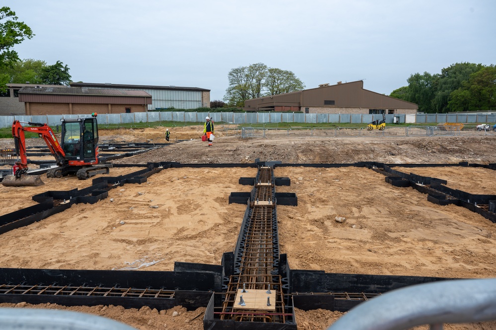 Lakenheath F-35 dorms construction