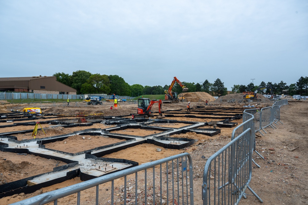 Lakenheath F-35 dorms construction