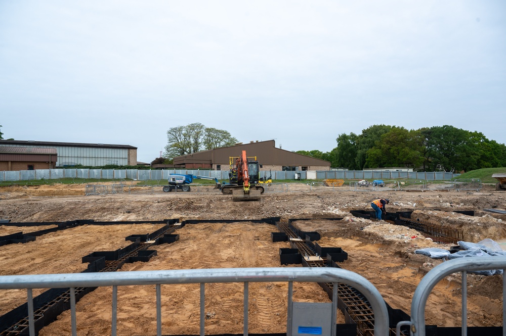 Lakenheath F-35 dorms construction