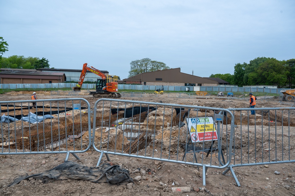 Lakenheath F-35 dorms construction