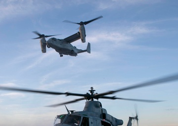 USS Mesa Verde Conducts Flight Ops During COMPTUEX