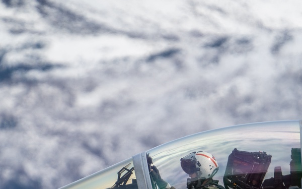 U.S. Navy EA-18G Growlers prepare for flight during Northern Edge 23-1