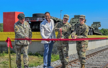 Eygelshoven Army Depot celebrates rail reopening