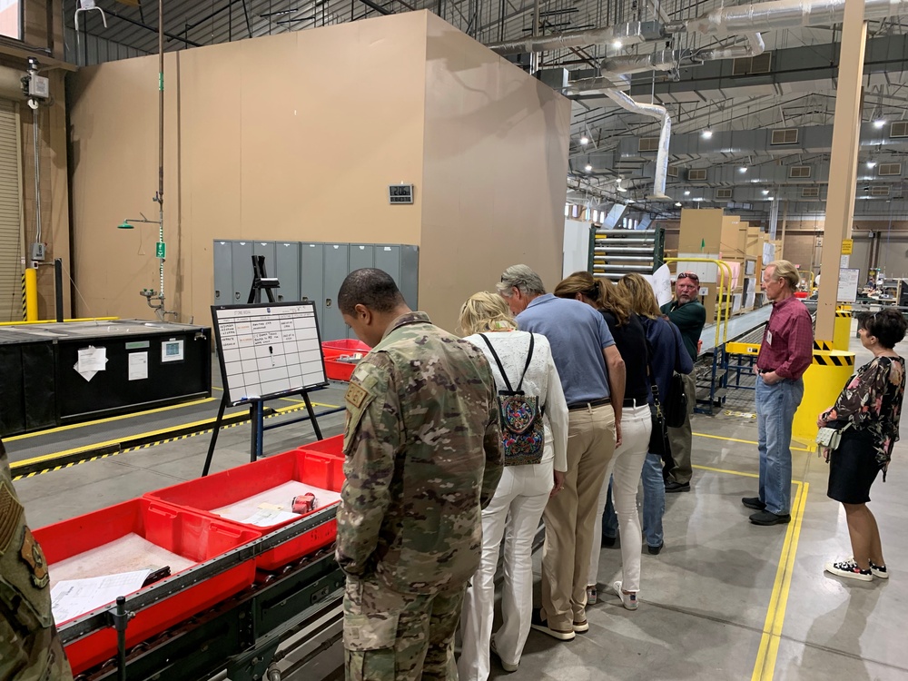 Air Force Sustainment Center Civic Leader Program Trip to 309 Aerospace Maintenance and Regeneration Group