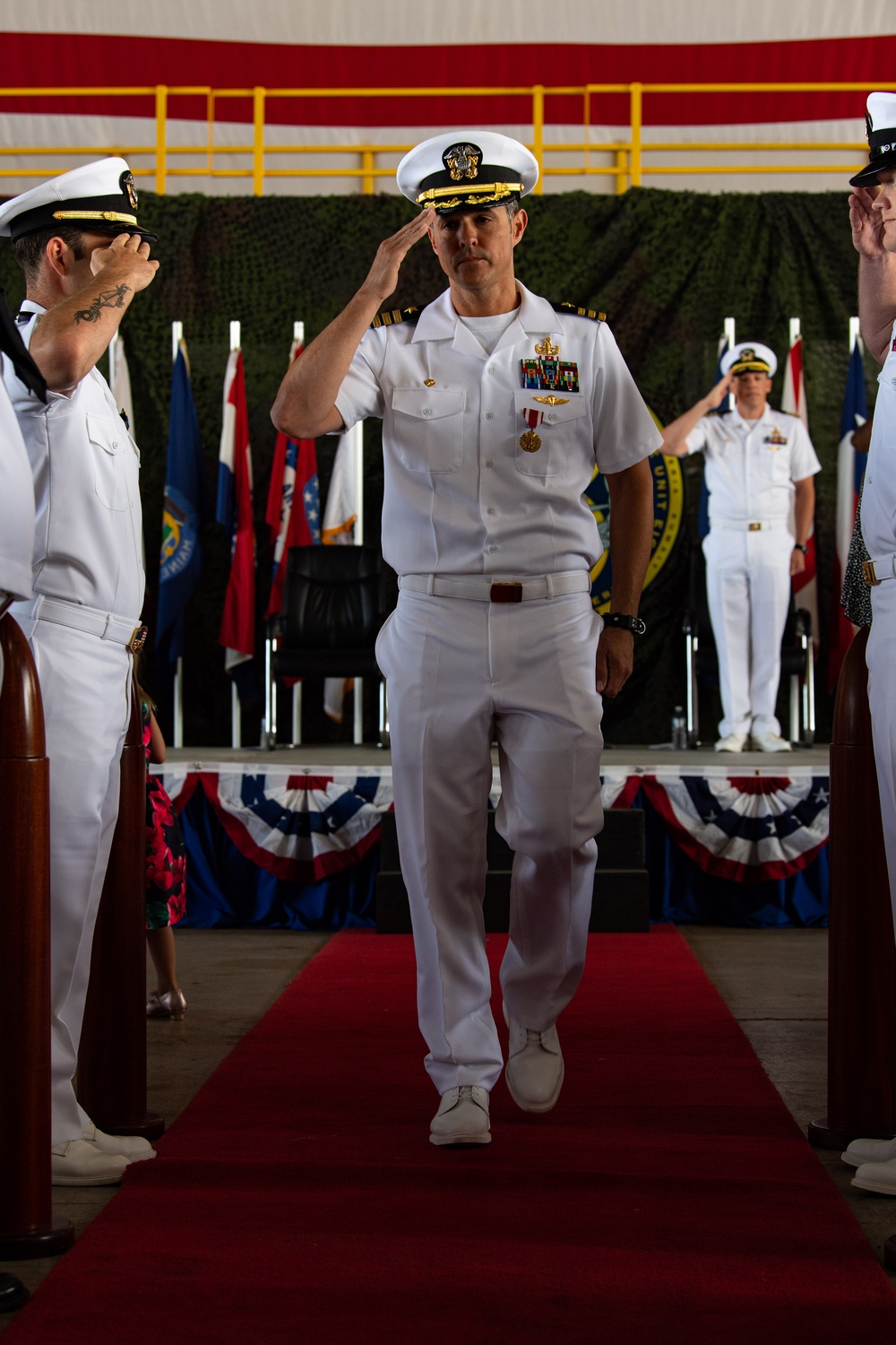 Explosive Ordnance Disposal Mobile Unit 8 Change of Command