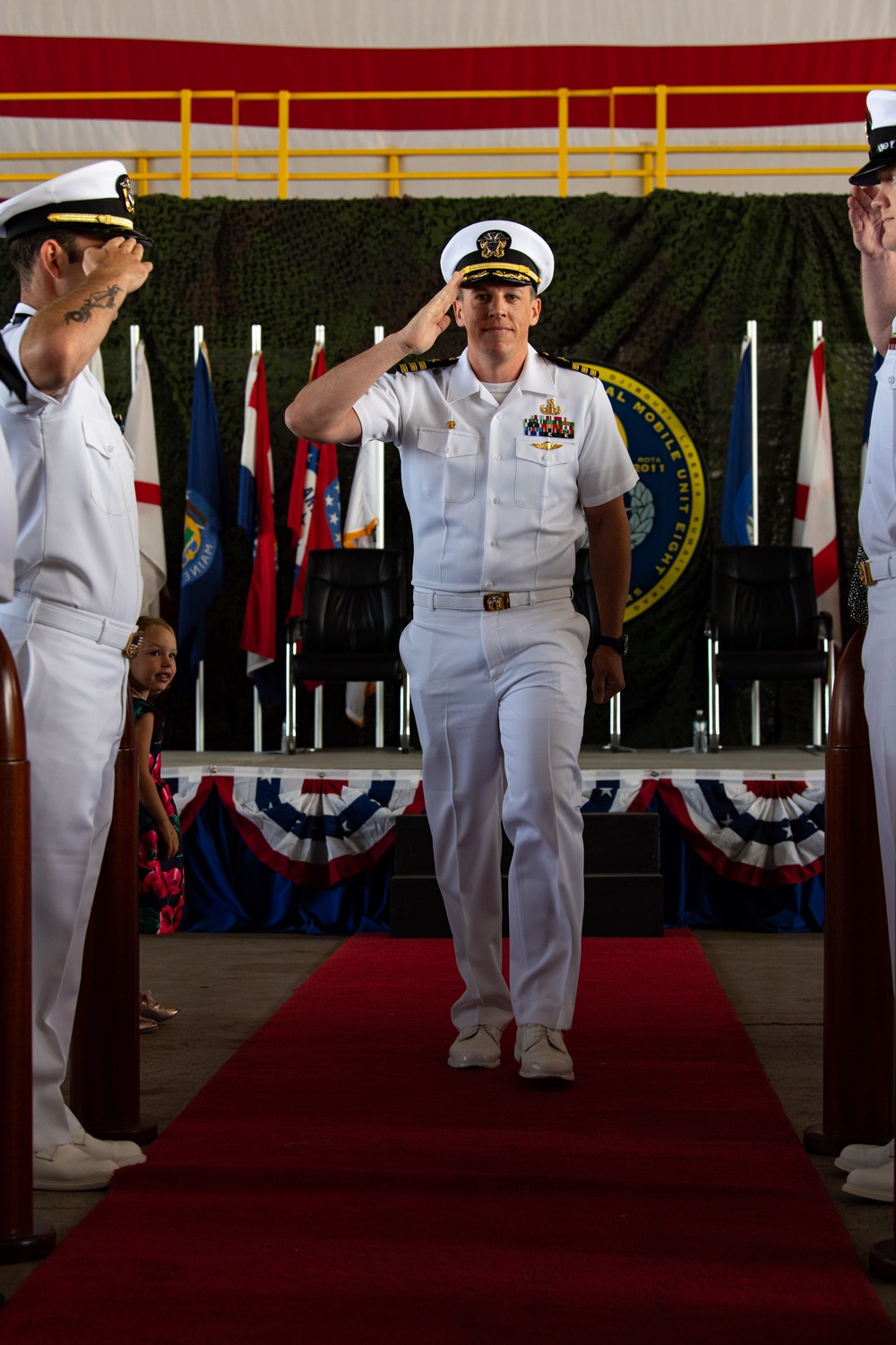 Explosive Ordnance Disposal Mobile Unit 8 Change of Command