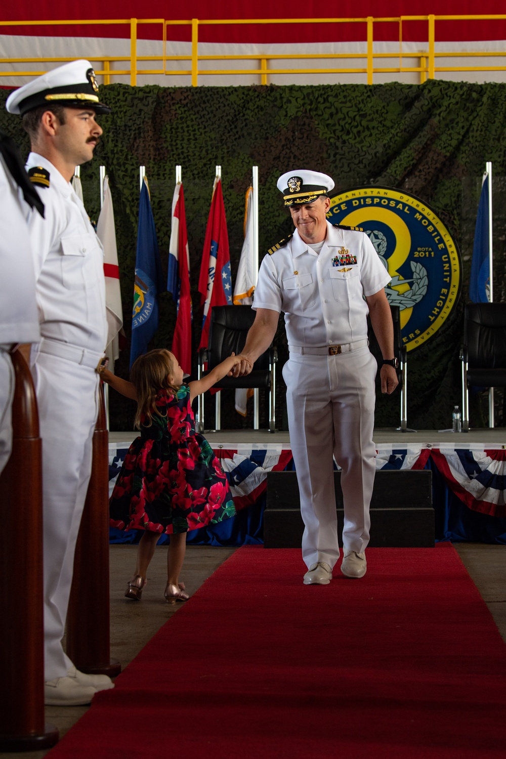 Explosive Ordnance Disposal Mobile Unit 8 Change of Command