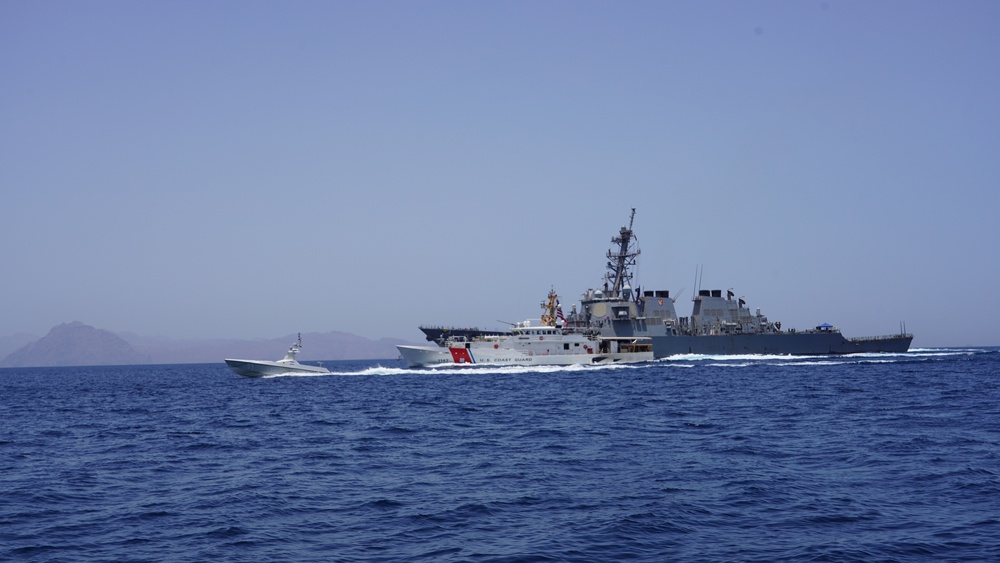 Unmanned and Joint Strait of Hormuz Transit