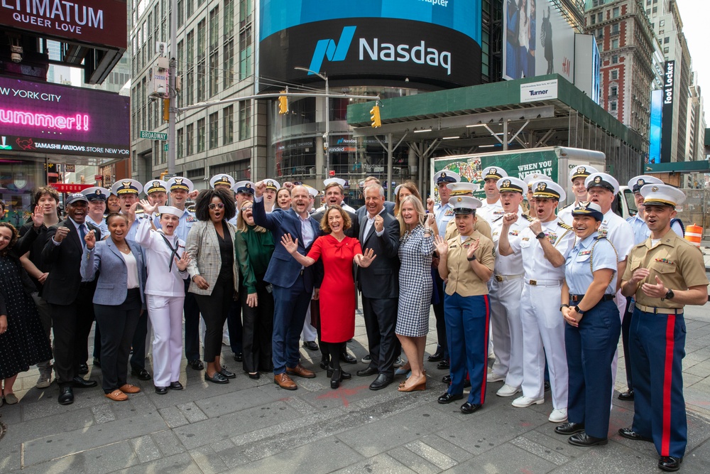 Fleet Week New York 2023: NASDAQ Opening Ceremony