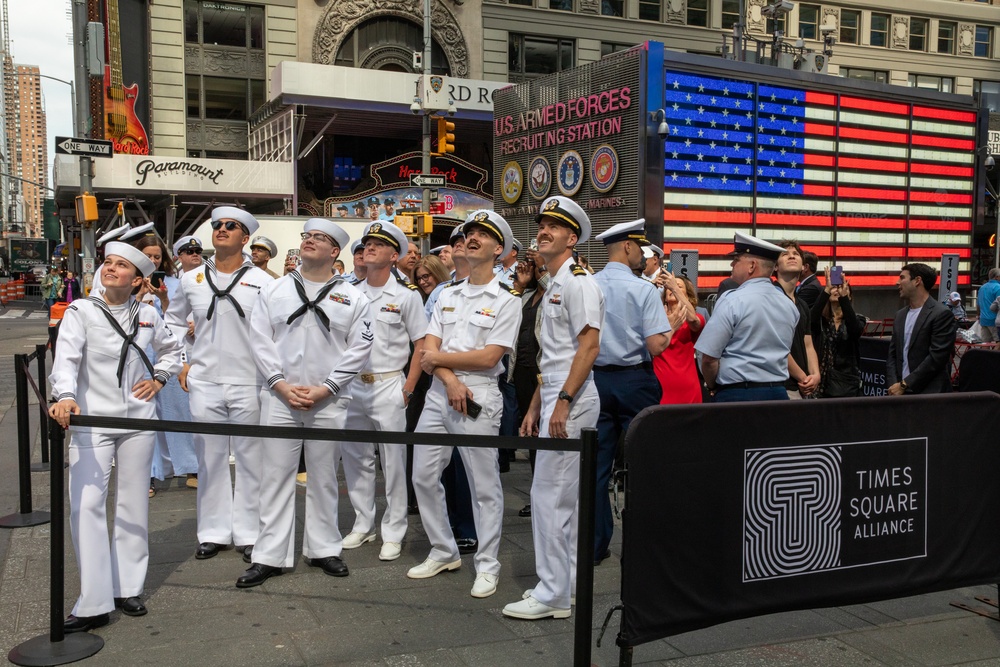 Fleet Week New York 2023: NASDAQ Opening Ceremony