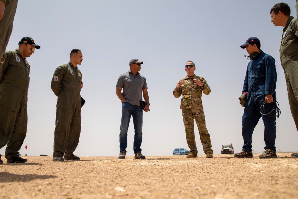 Joint safety briefing during African Lion 23