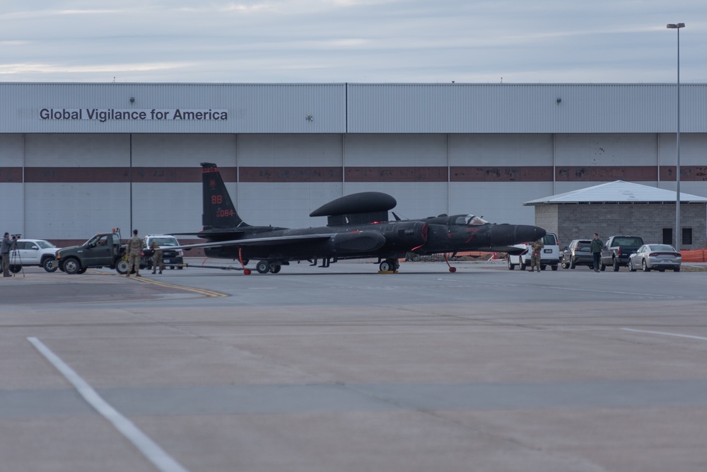 U-2 makes a stop at Offutt as part of Dragon Flag EAST