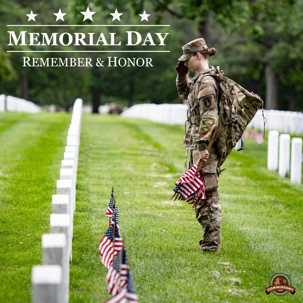 On Memorial Day, commissary associates rededicate their efforts to deliver a benefit that honors those who made the ultimate sacrifice