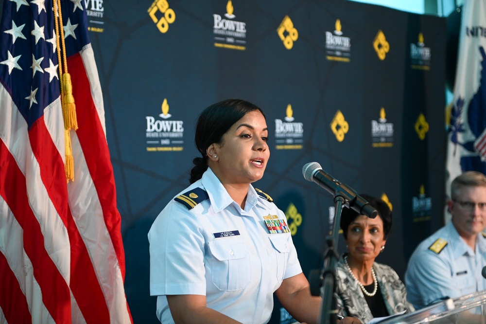 Memorandum of agreement between Bowie State University and the Coast Guard