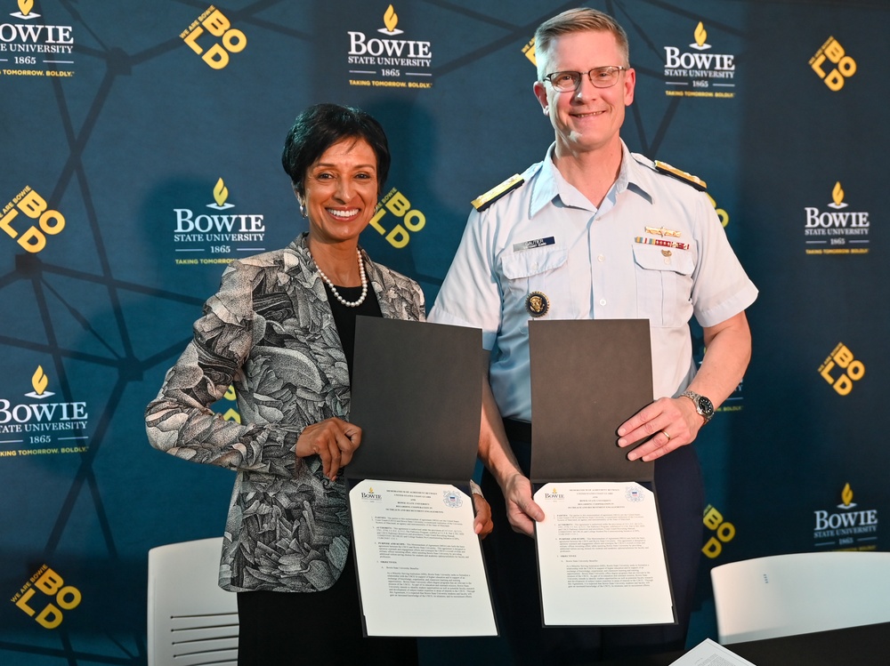 Memorandum of agreement between Bowie State University and the Coast Guard