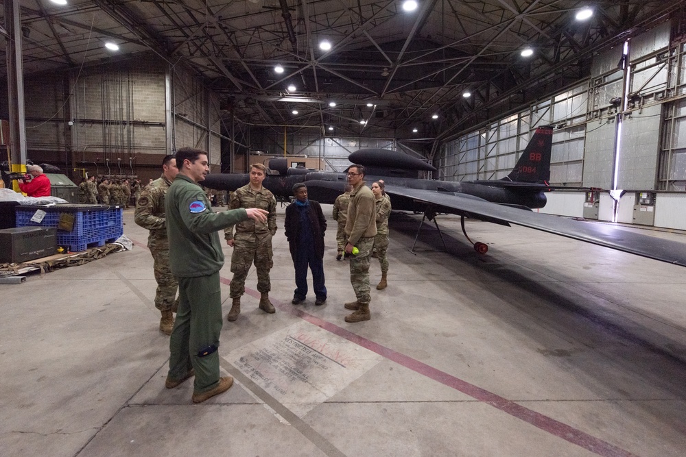 U-2 makes a stop at Offutt as part of Dragon Flag EAST