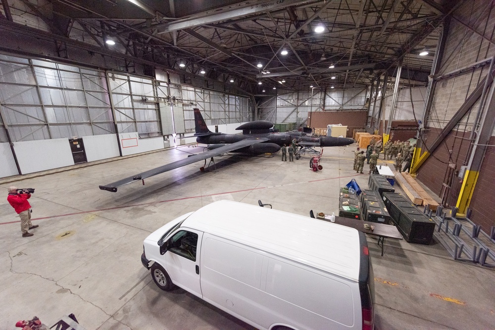 U-2 makes a stop at Offutt as part of Dragon Flag EAST