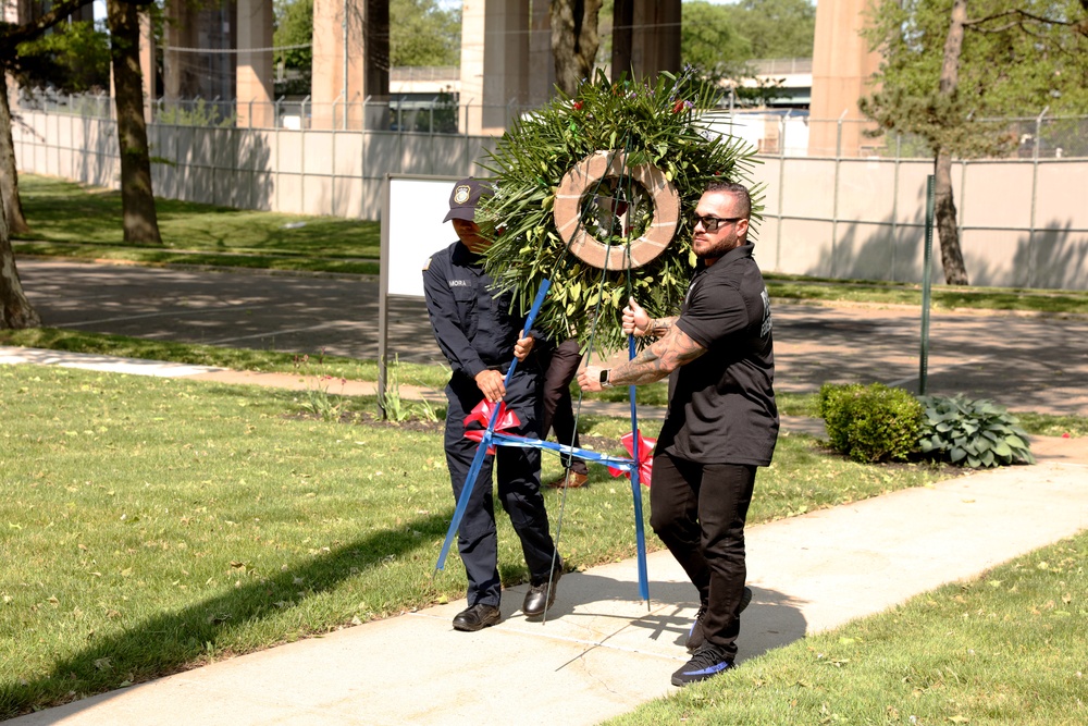 National Peace Officer Memorial Day Wreath Laying Ceremony held at Fort Hamilton