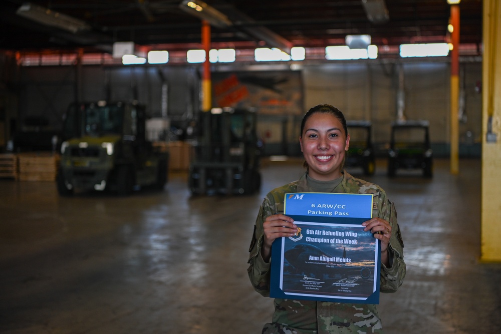 Champ of the Week - Amn Abigail Meints