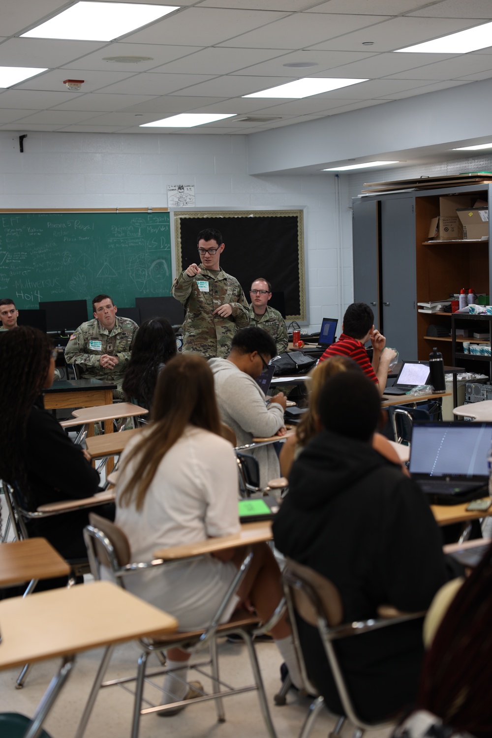 Cyber Soldiers engage students to encourage interest in STEM XI