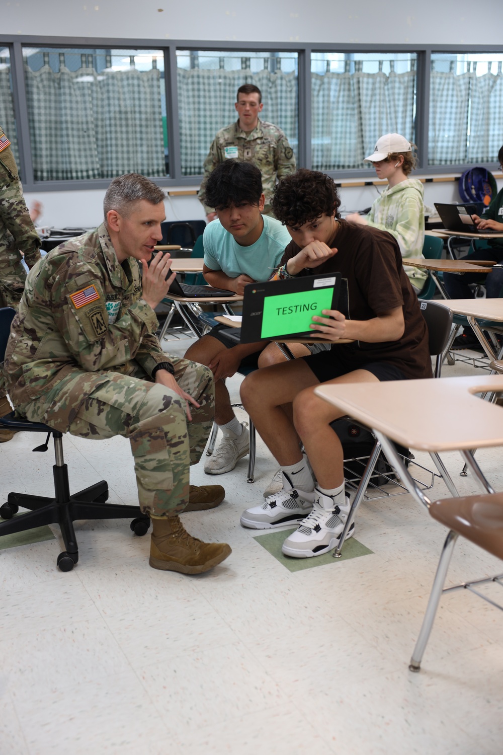 Cyber Soldiers engage students to encourage interest in STEM XV