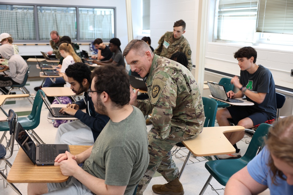 Cyber Soldiers engage students to encourage interest in STEM XVIII