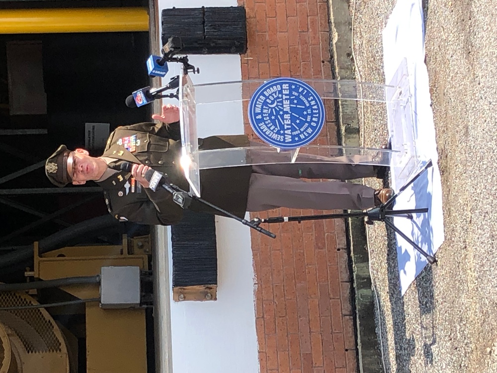 New Orleans Drainage System dedication as a National Historic Civil Engineering Landmark