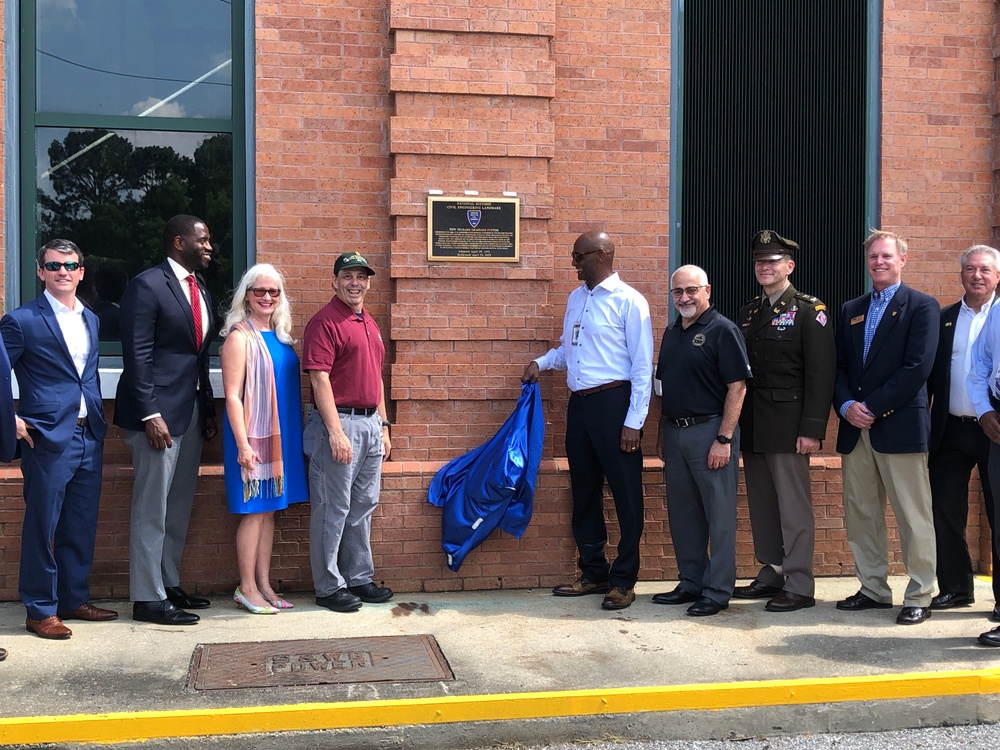 New Orleans Drainage System dedication as a National Historic Civil Engineering Landmark