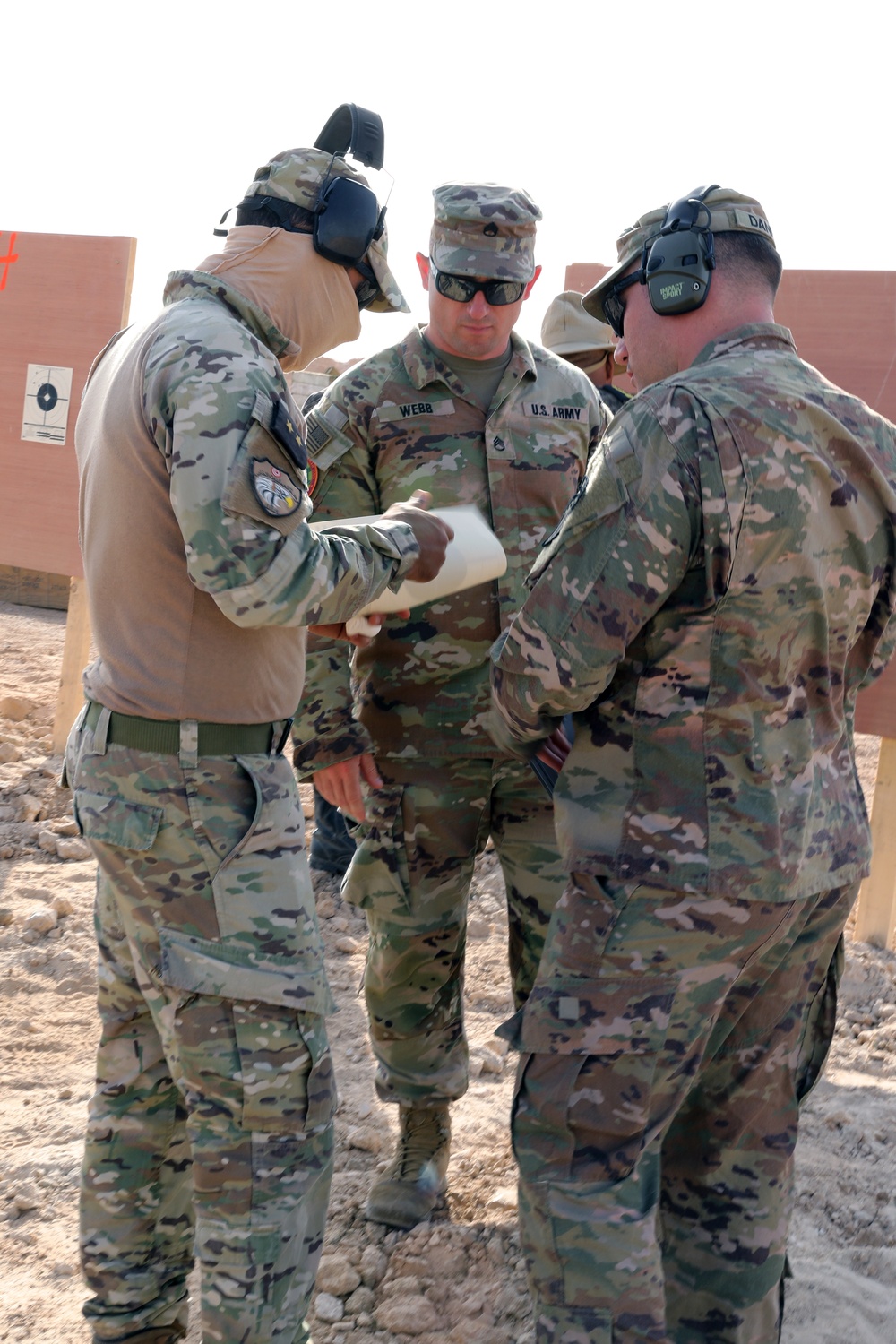 SFAB Advisors Train with Members of the Tunisian Armed Forces During African Lion 23