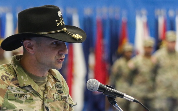 5th Squadron, 7th Cavalry Regiment Change of Command
