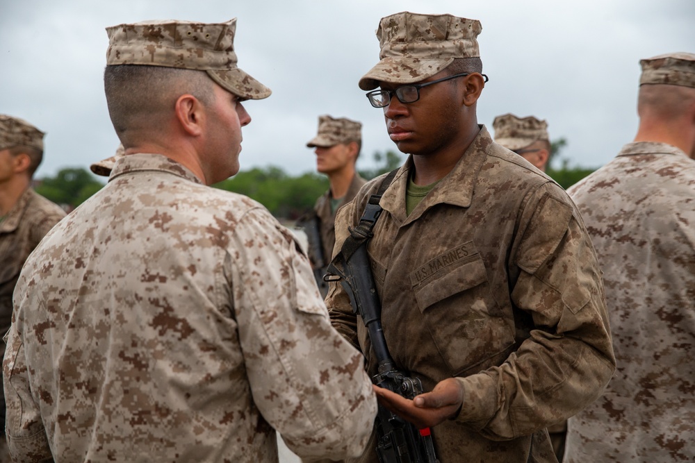 Echo Company Marines complete Crucible at Marine Corps Recruit Depot Parris Island