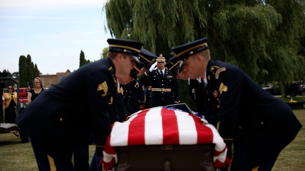 Wisconsin Funeral Honors service