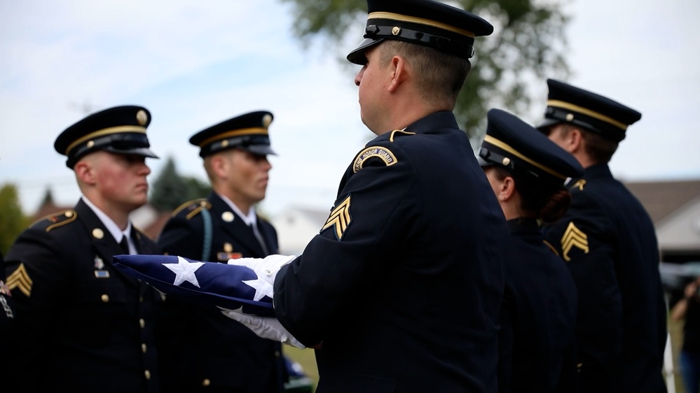 Wisconsin Funeral Honors service