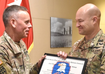 Changing of the Guard for SMDC’s Command Chief Warrant Officer