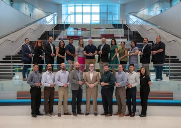 Redstone’s Senior Commander speaks with FBI agents on new FBI campus