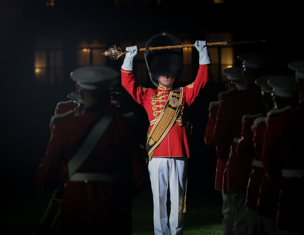 Exhilarating Friday Evening Parade here at Marine Barracks Washington