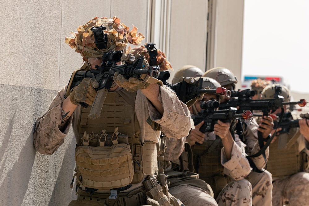 Marines conduct training during Intrepid Maven 23.3