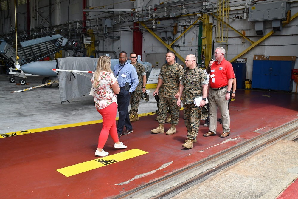 FRCE hosts Marine Depot Maintenance Command leaders