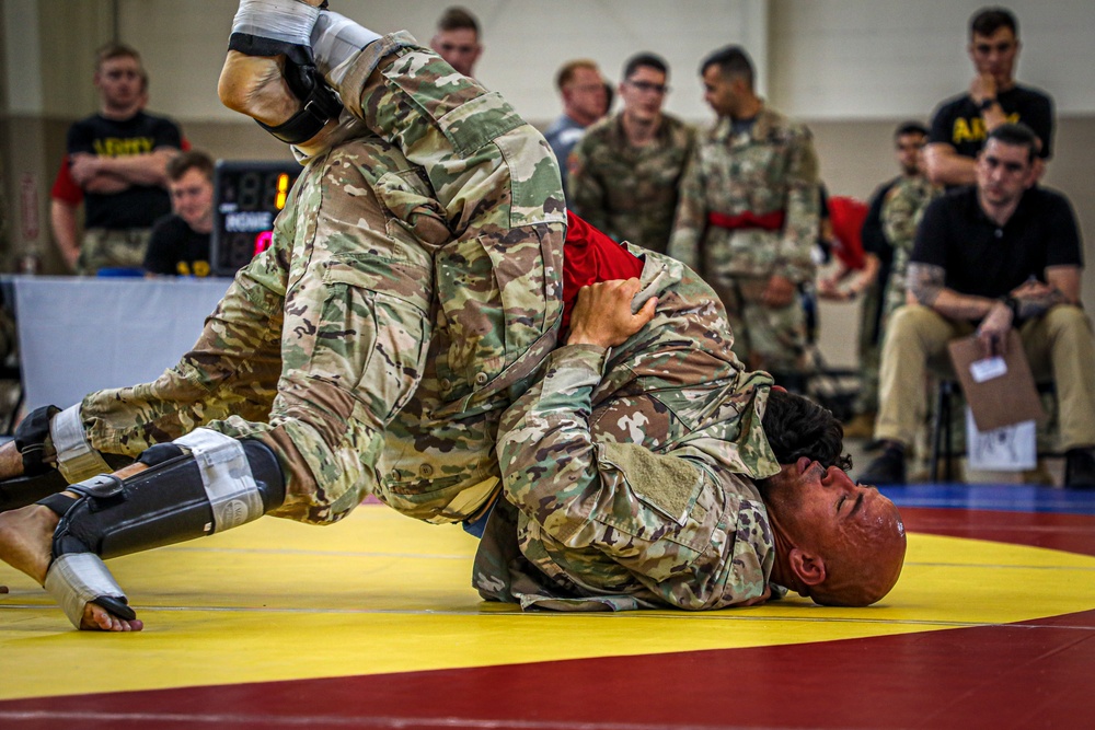 Paratroopers Participate In Combatives Tournament