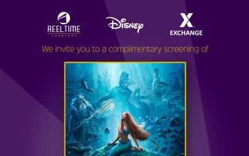 Exchange, Walt Disney Pictures to Offer Complimentary Screenings of ‘The Little Mermaid’