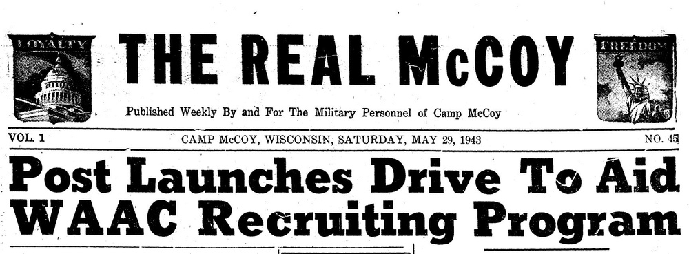 This Month in Fort McCoy History — May 2023