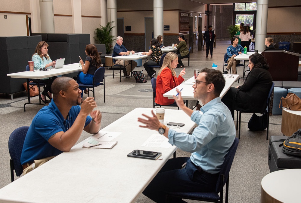 NIWC Atlantic Team Hosts Speed Mentoring Event