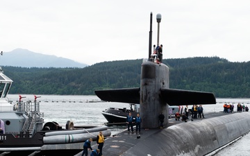 USS Nevada (SSBN 733) Returns to Homeport