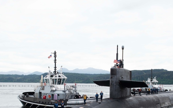 USS Nevada (SSBN 733) Returns to Homeport