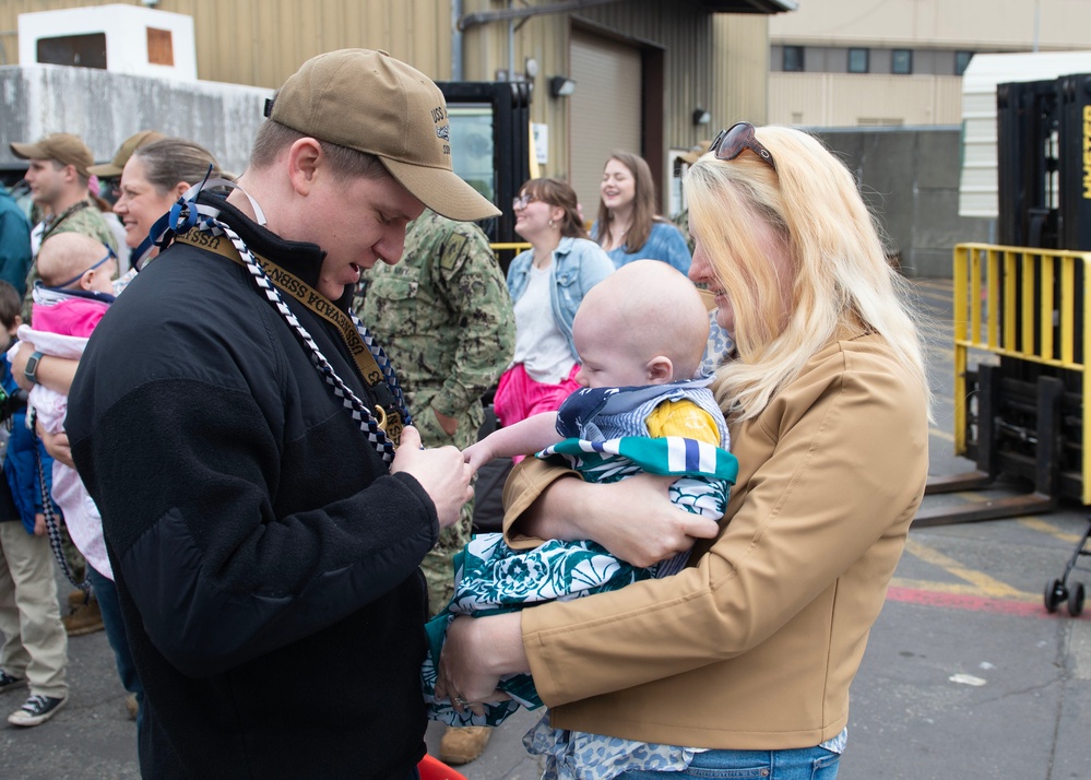 USS Nevada (SSBN 733) Returns to Homeport