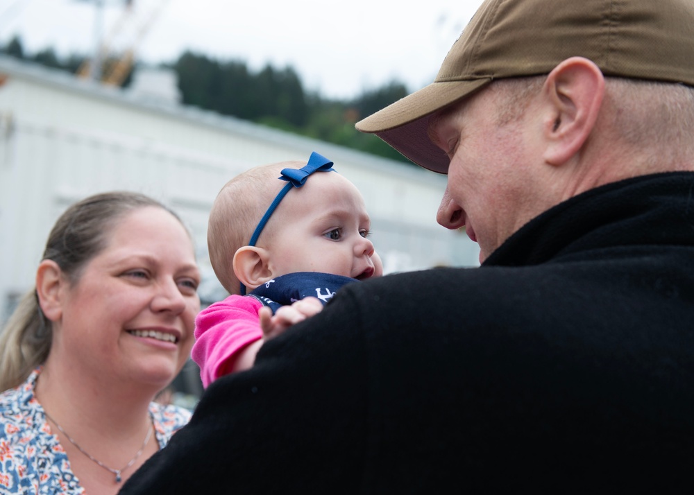 USS Nevada (SSBN 733) Returns to Homeport