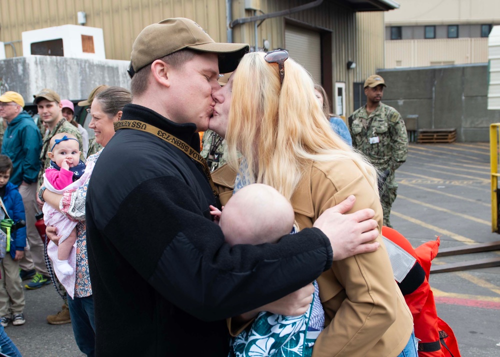 USS Nevada (SSBN 733) Returns to Homeport