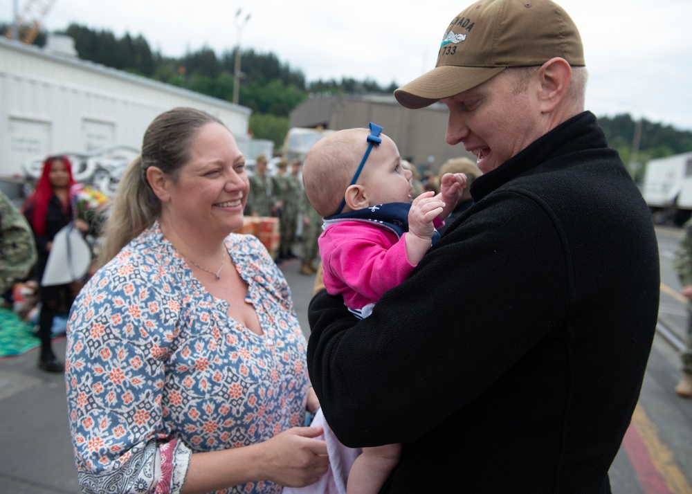 USS Nevada (SSBN 733) Returns to Homeport