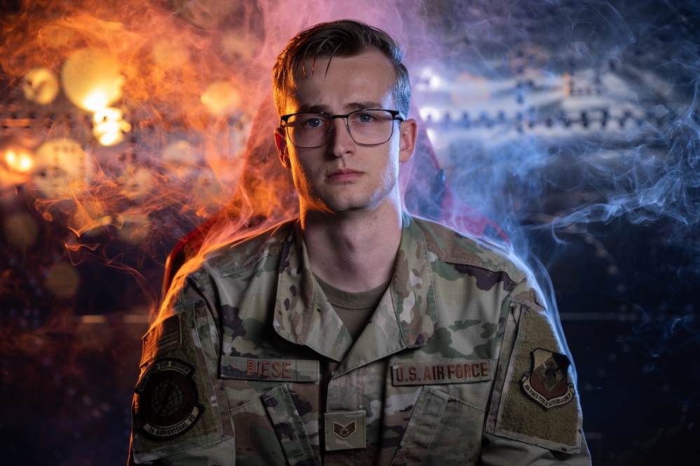 SSgt Tristan Biese competes in esports tournament
