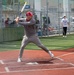 Sailors Participate In A Softball Game During A Port Visit To Japan